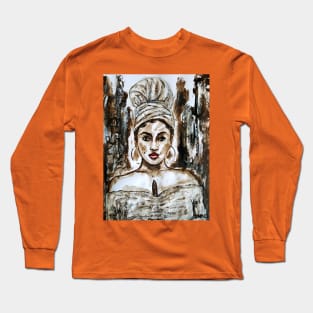 Cigar lady 77 Long Sleeve T-Shirt